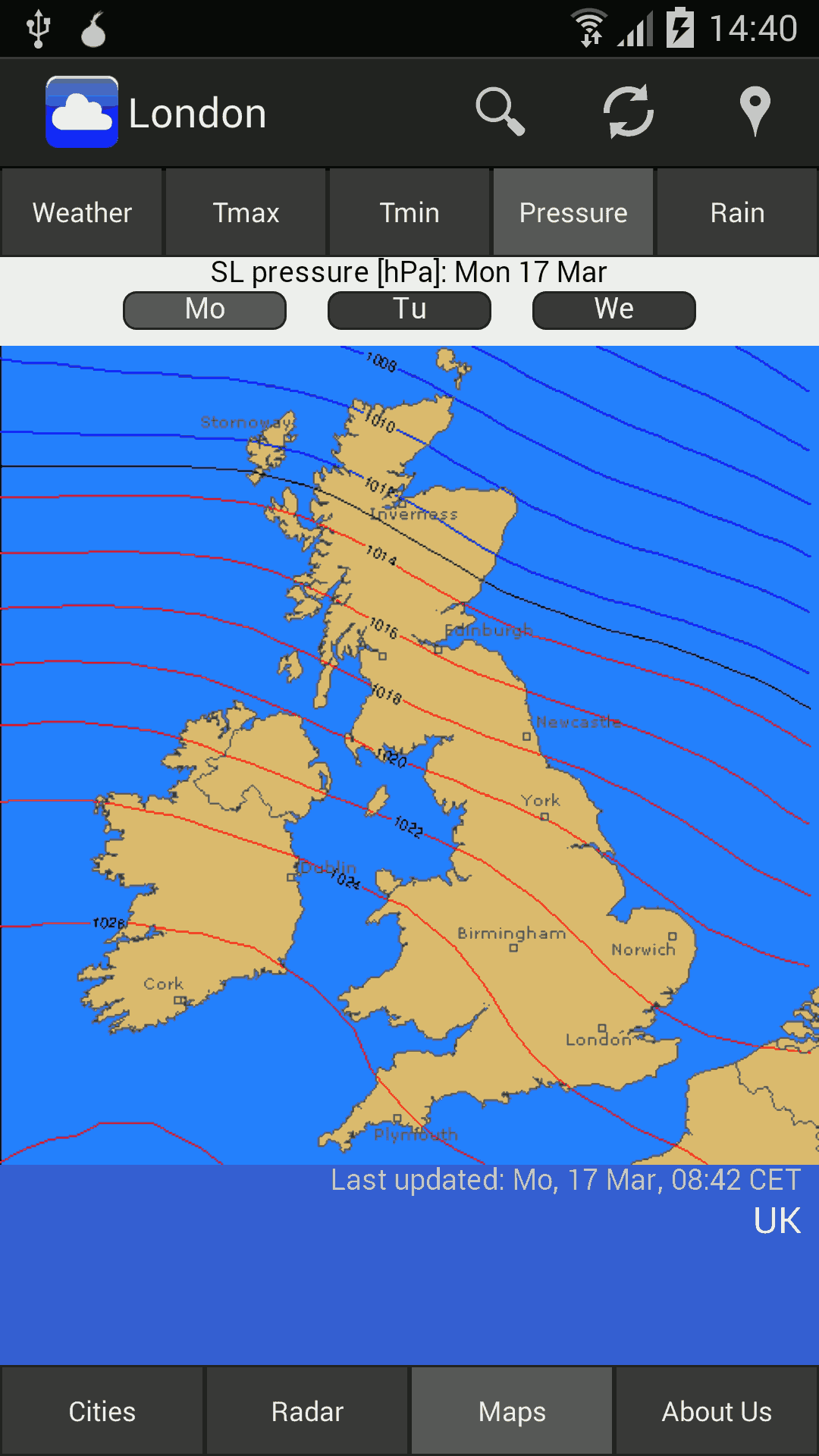 mobile pressure map